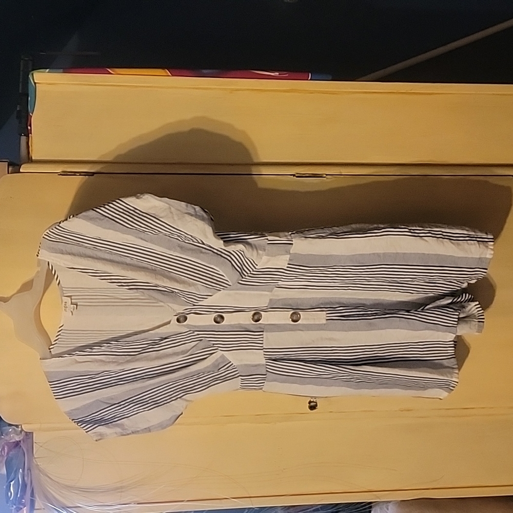 Vintage Striped Romper